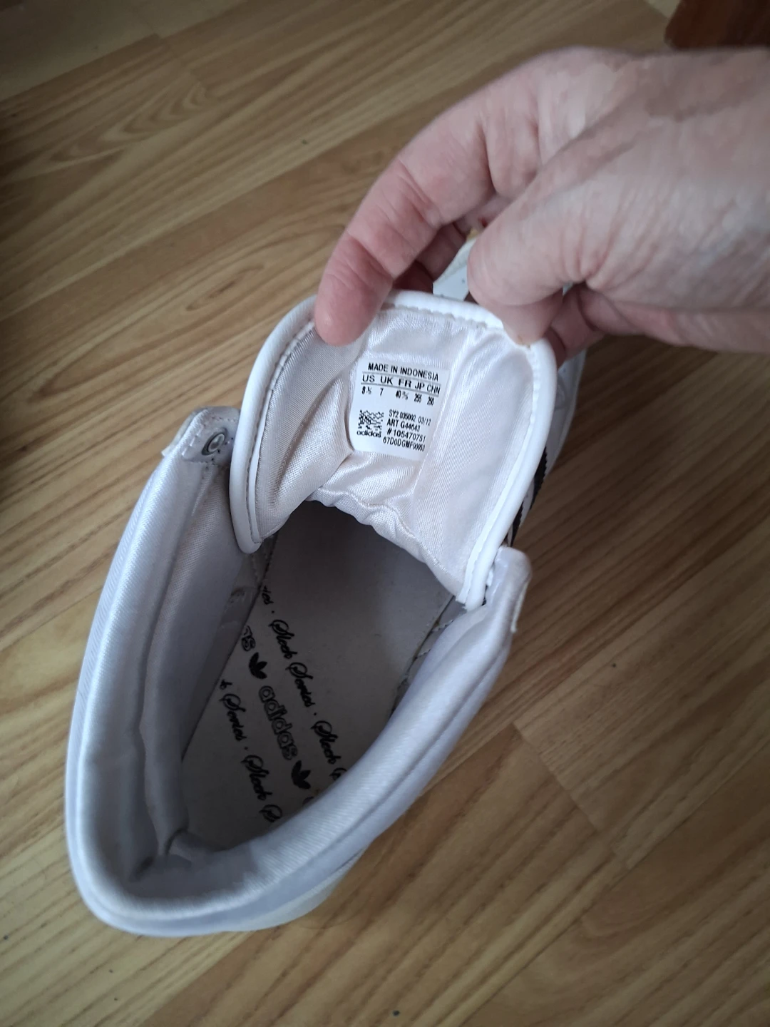 Adidas Top Ten Hi Sneakers White Black Women's Size 8.5 - photo 3