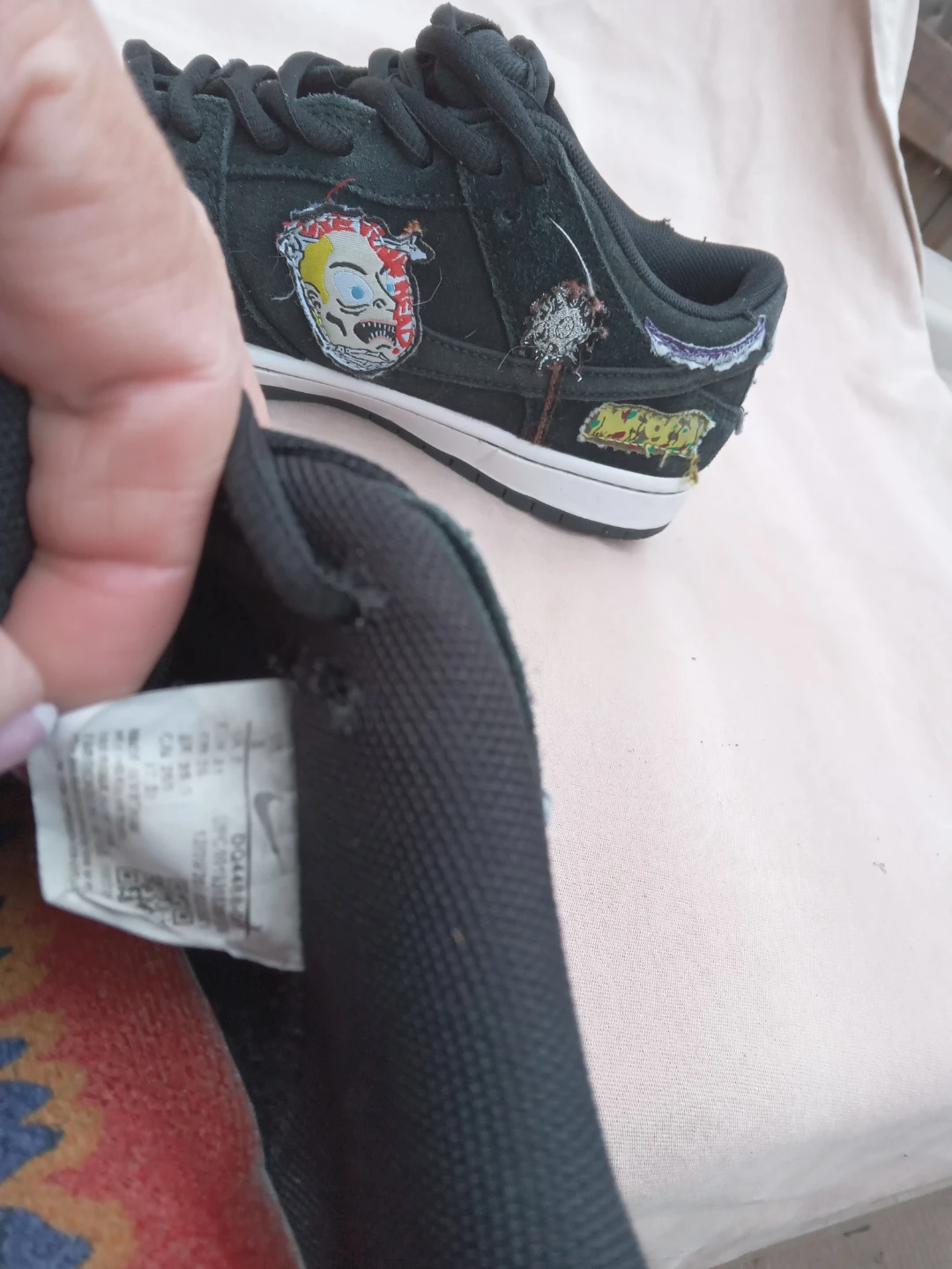 Nike SB Dunk Low Pro "Neck Face" Skate Shoes - photo 3