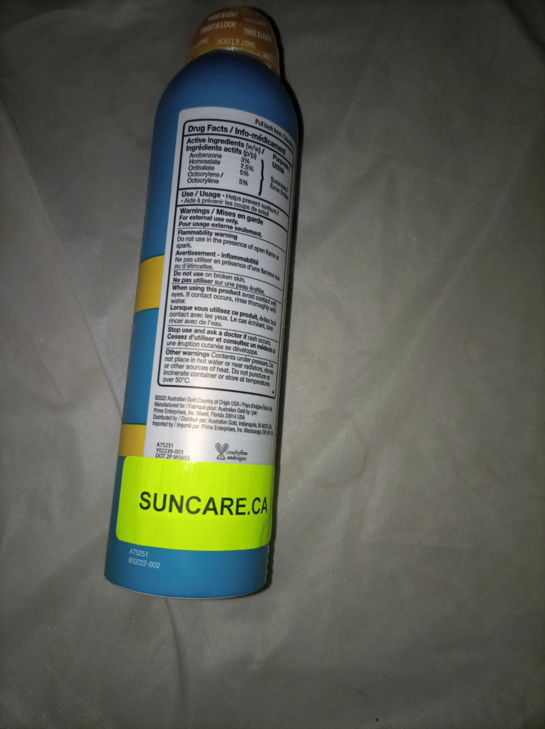 Australian Gold Sport Continuous Spray SPF 30 Sunscreen 170g - photo 3