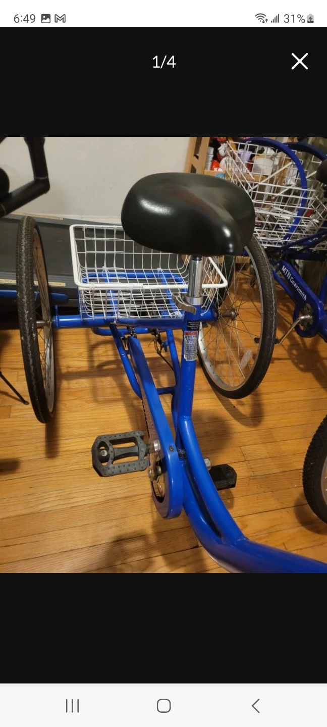 Kent Alameda 26in  trike great condition.