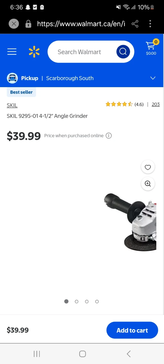 Skil angle grinder - photo 2