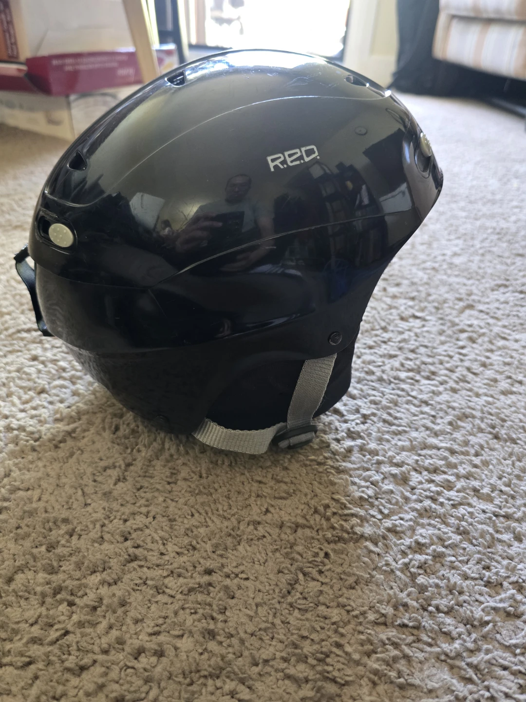 R.E.D Progression Skycap Helmet Snowboard Ski Sz 62 cm X-Large