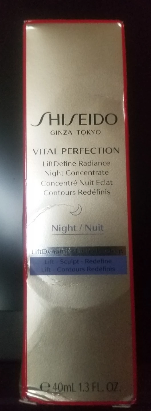 Shiseido Vital Perfection LiftDefine Radiance Night Concentrate