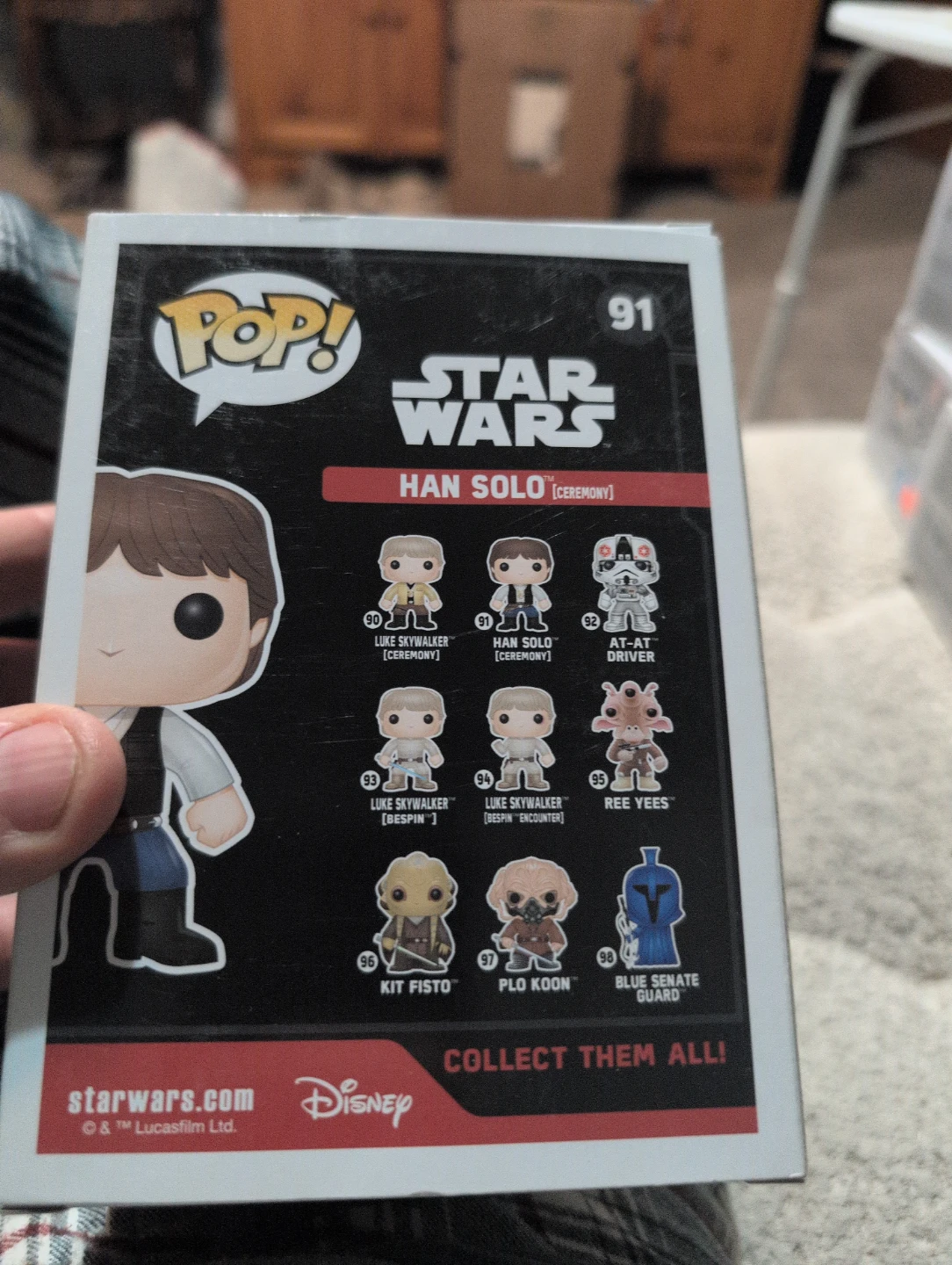 Funko Pop! Star Wars Han Solo #91 2016 Galactic Convention - photo 2