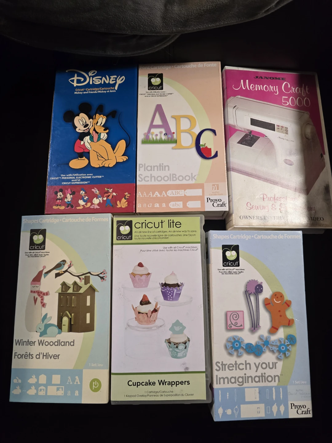 Cricut cartridges