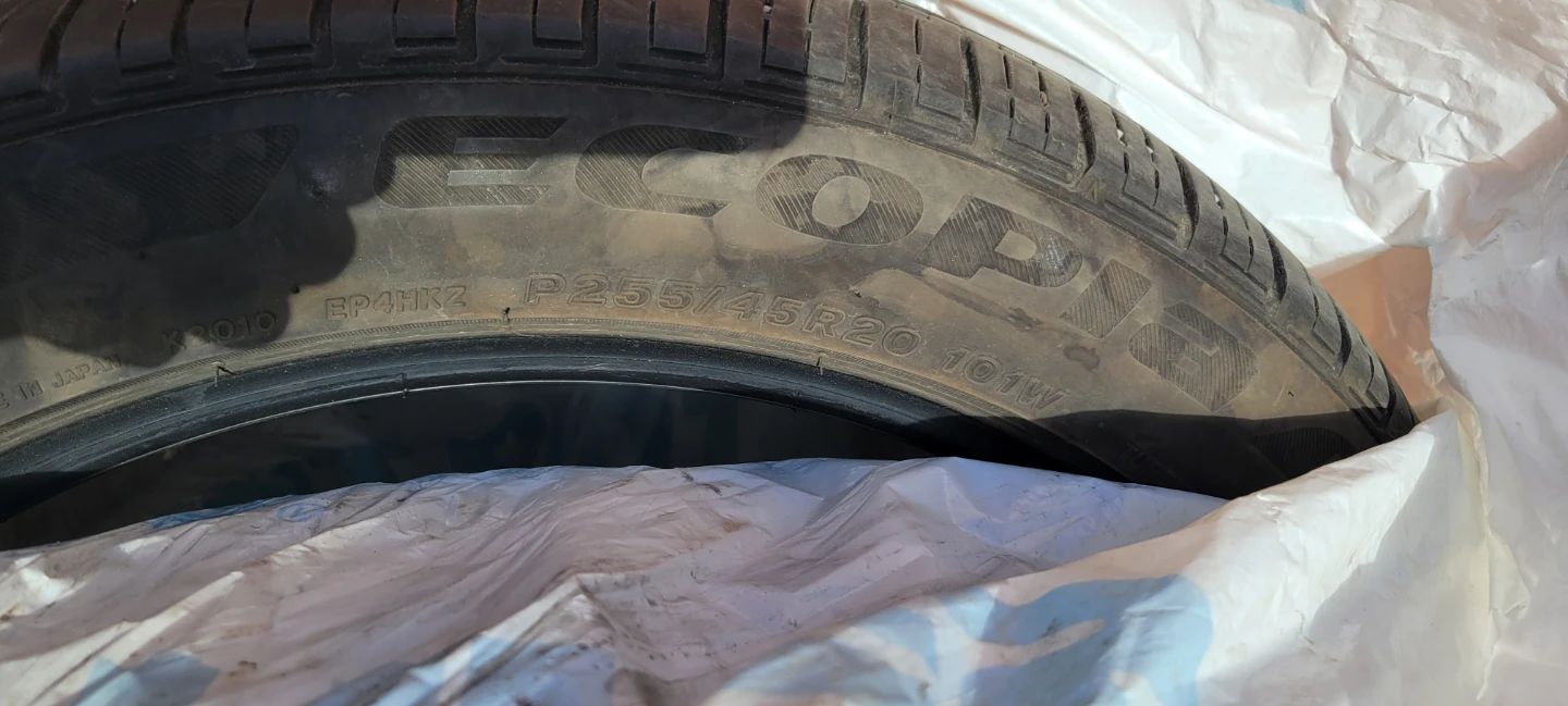 3 TIRES - P255/45R20 101W ECOPIA T