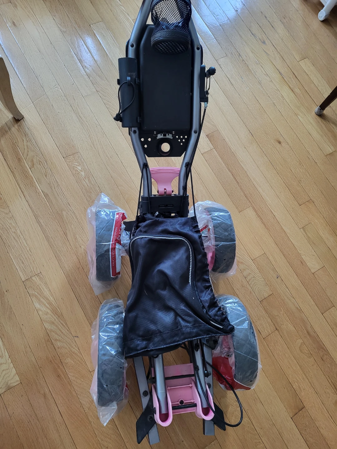 Sun Mountain Micro-Cart Golf Push Cart - Pink - photo 3