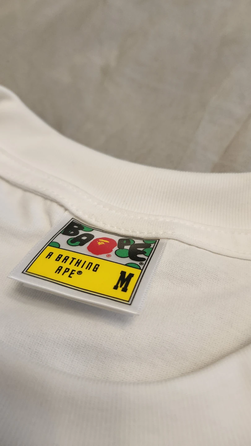 A Bathing Ape x Chrome Hearts White T-Shirt - Size M - photo 4