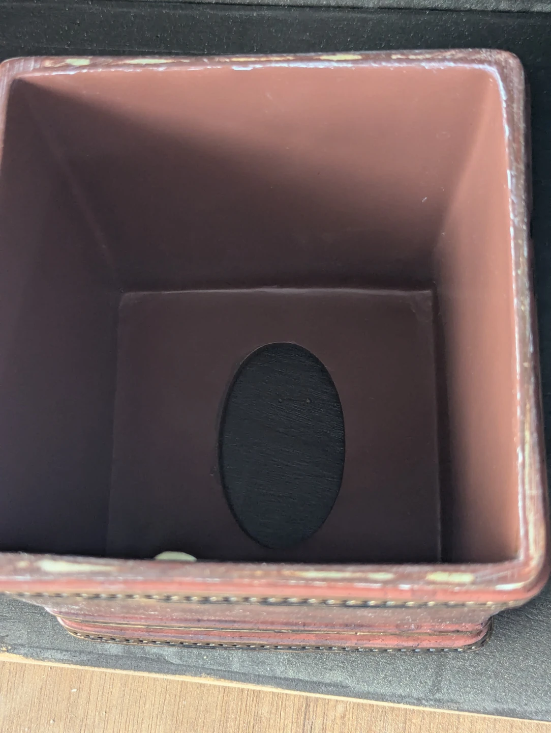 Brown Tissue Square Box Cover - photo 2