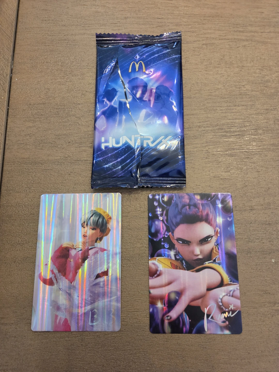 McDonald's HUNTRX Photocards