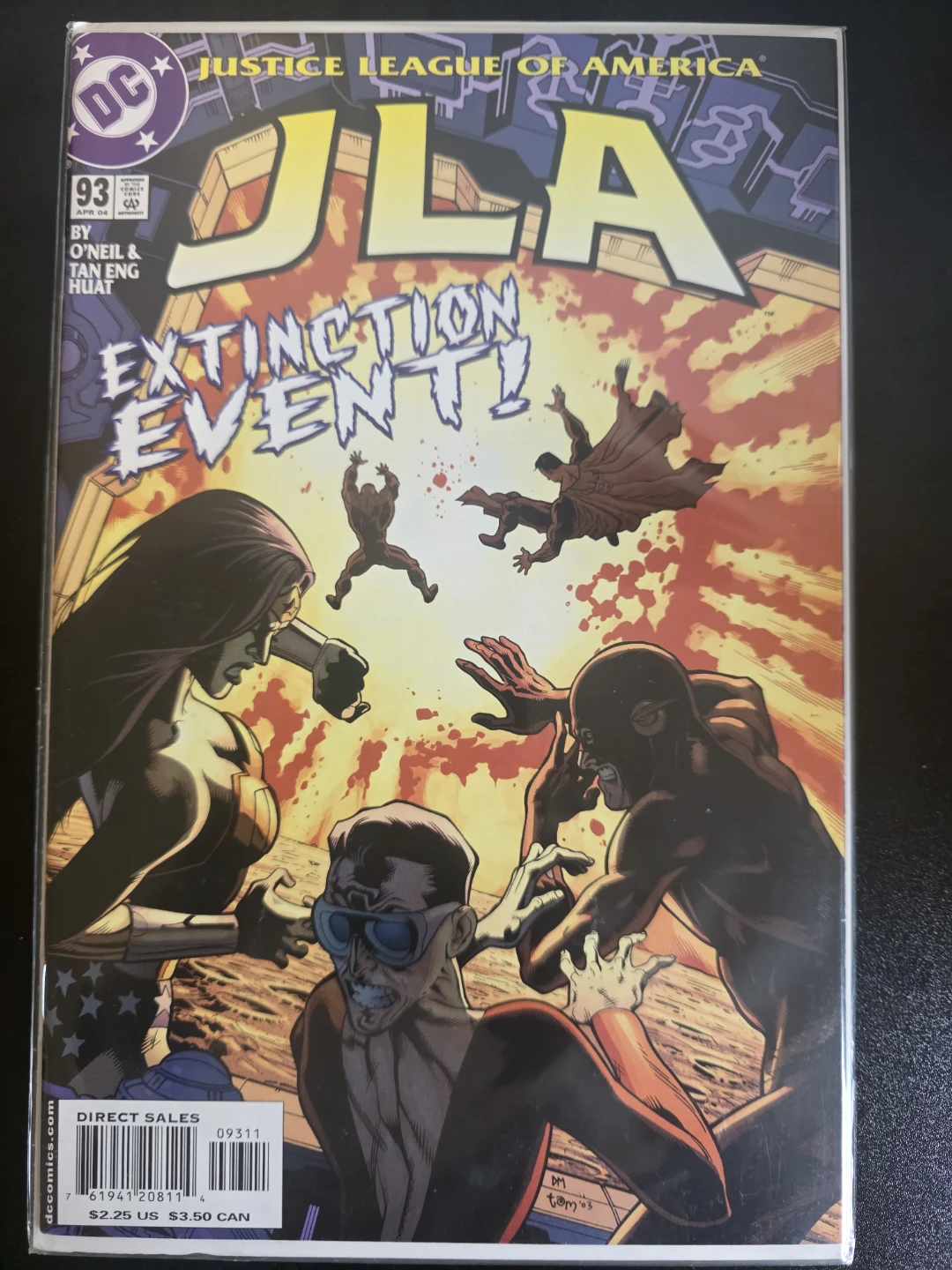 JLA Justice League of America #93 Extinction Event! Comic Book