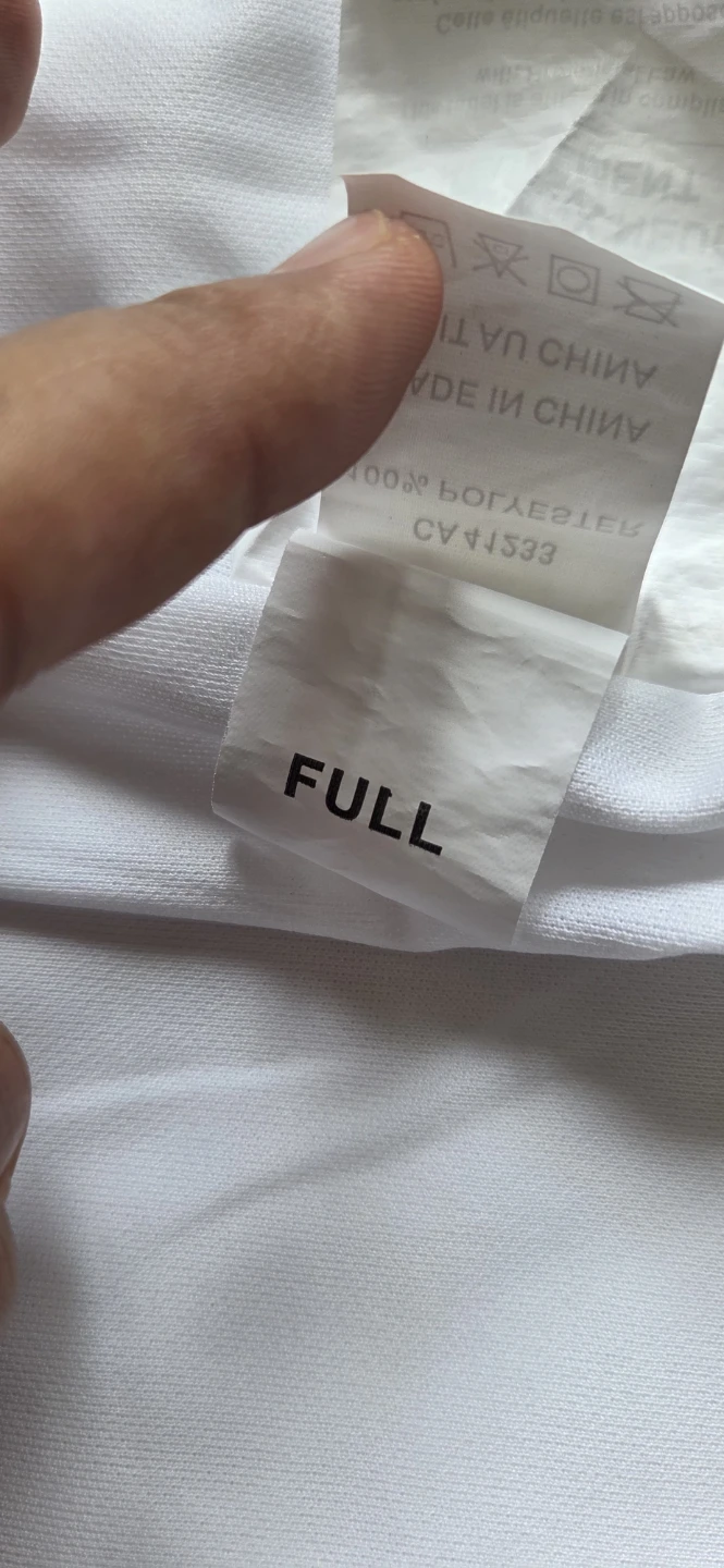 White Polyester Full Sheet - photo 2