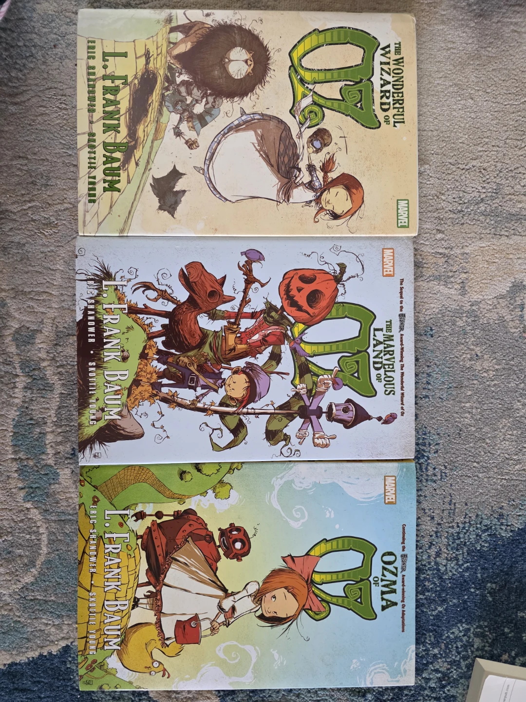 Marvel Oz Adaptation Comic Books (3-Book Lot)