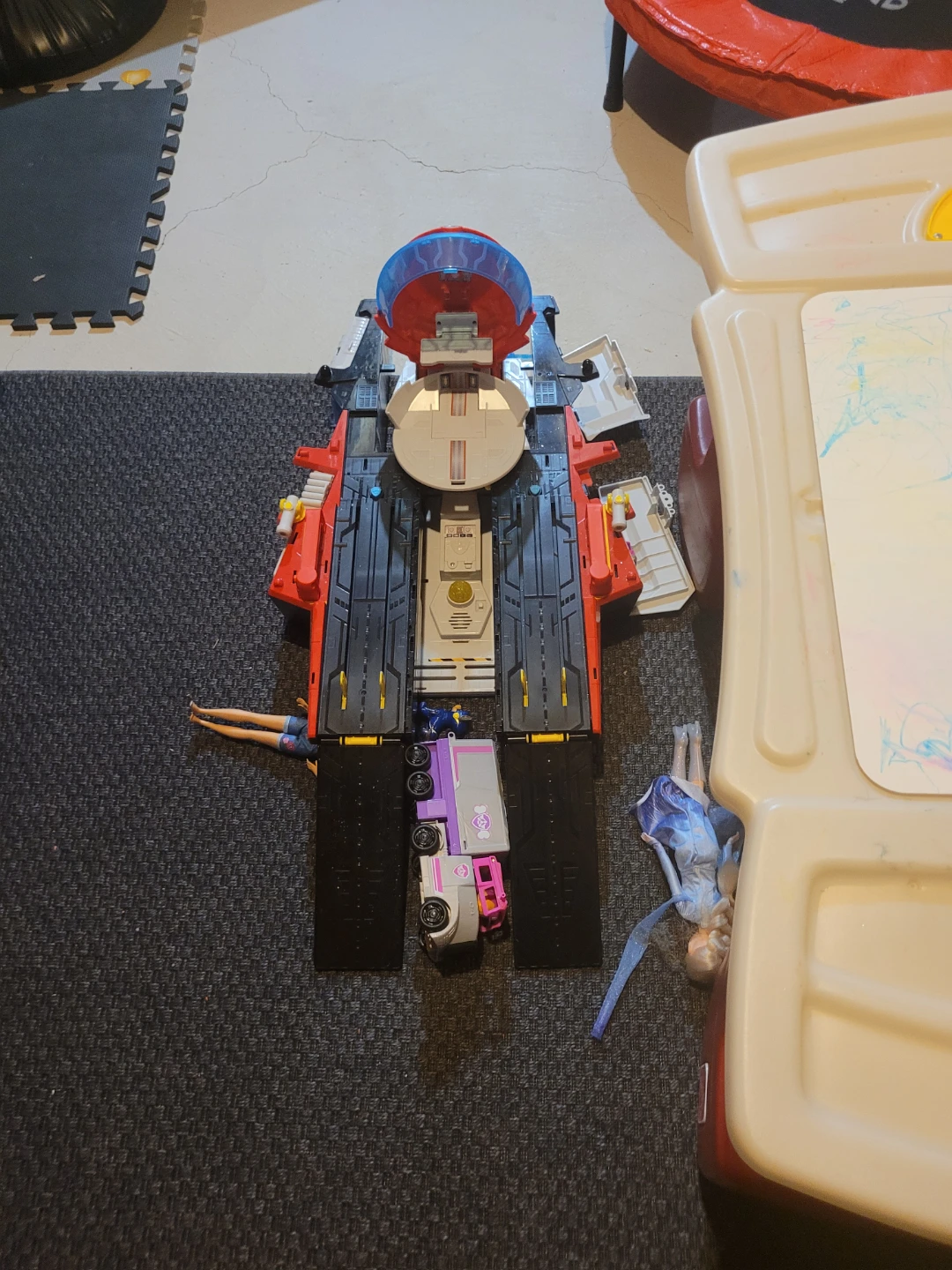 Large Toy Playset with Vehicles paw patrol