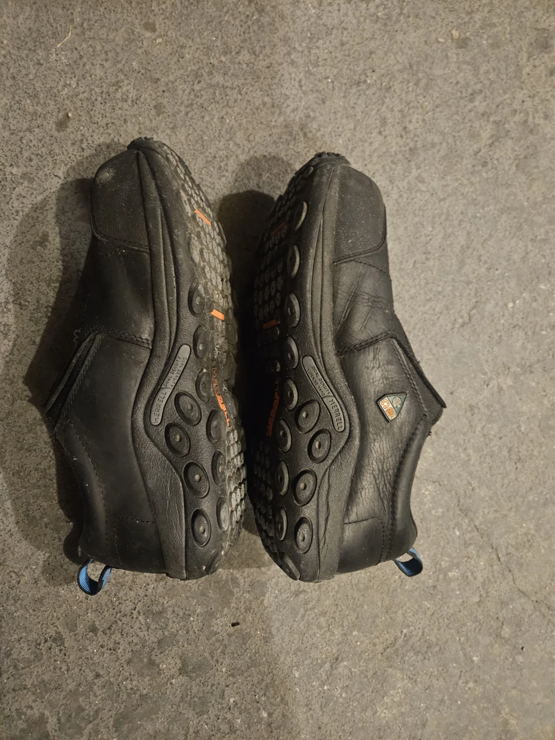 Merrell Work Slip-On Shoes Black Leather - photo 5