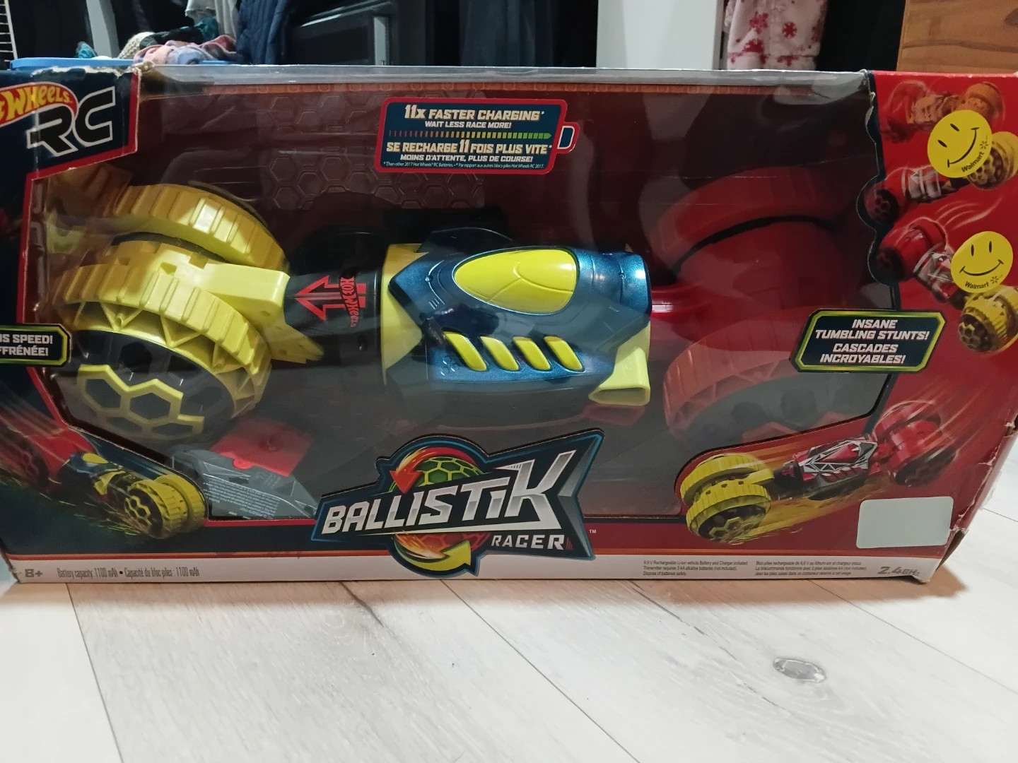 Hot Wheels RC Ballistik Racer Toy Car