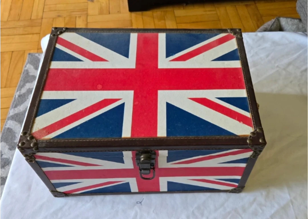 Decorative Storage Box with Union Jack Design - photo 2