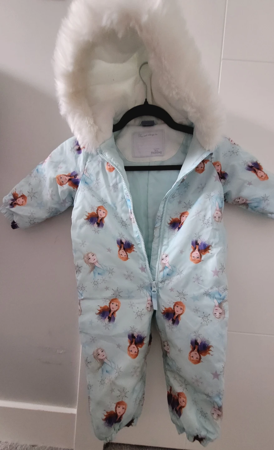 Disney Frozen Snowsuit - 12-18 Months