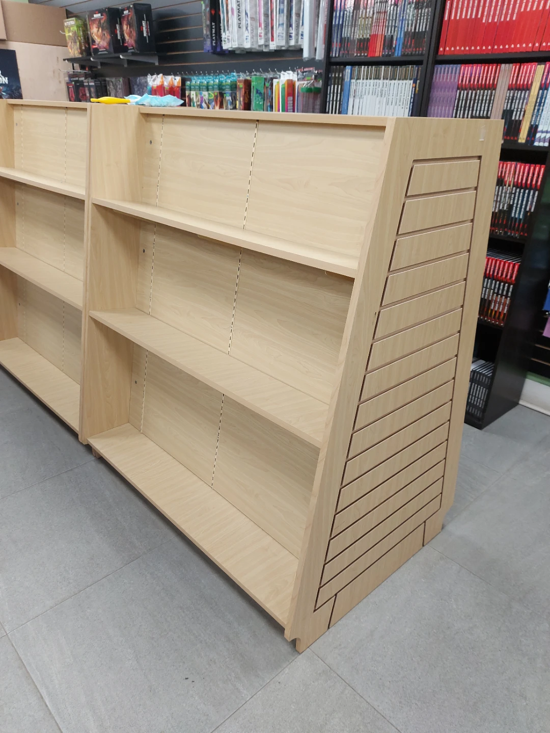 Wooden Bookshelf Display Unit - photo 2