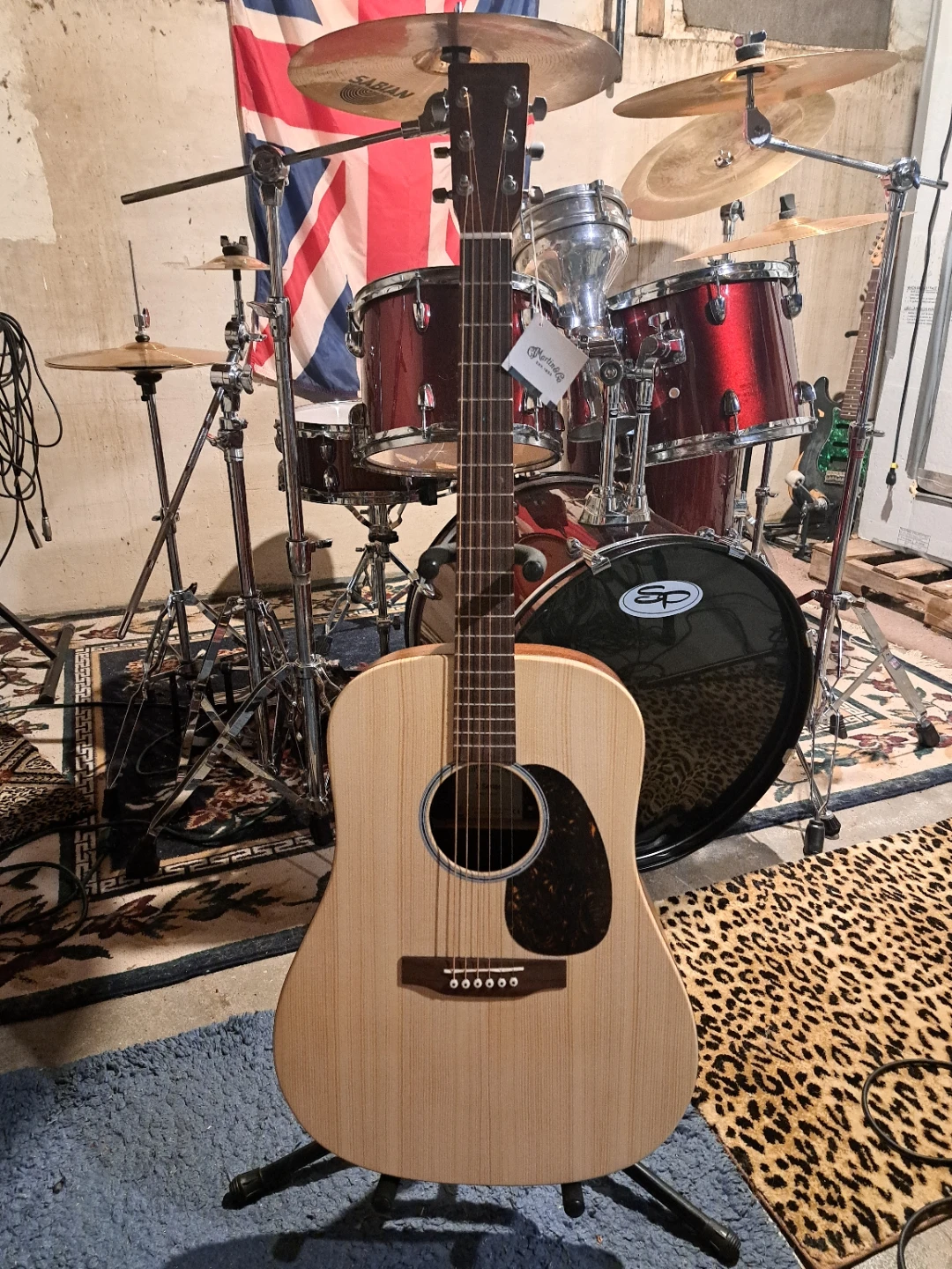 New Martin & Co. Dx2e Acoustic Electric Guitar and Case - photo 5