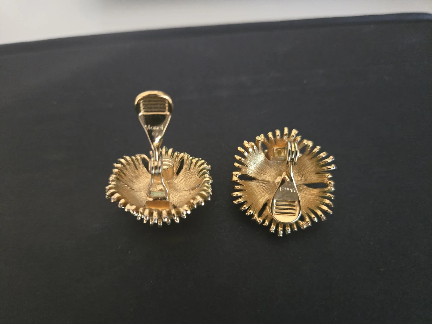 Monet Gold Tone Clip-On Earrings - photo 3