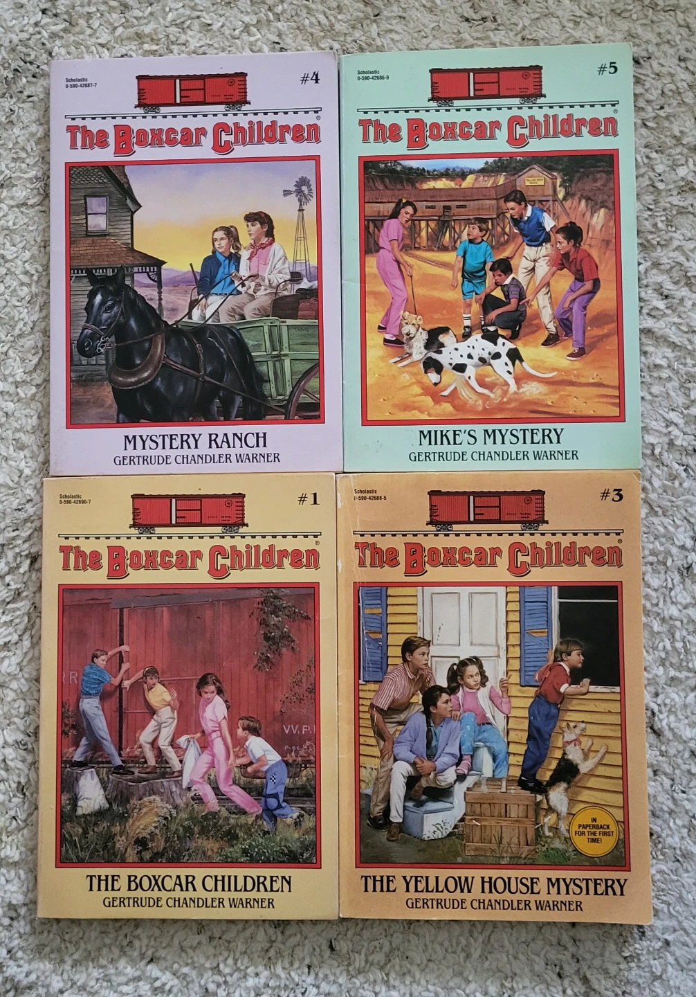 The Boxcar Children Book Set - 4 Books