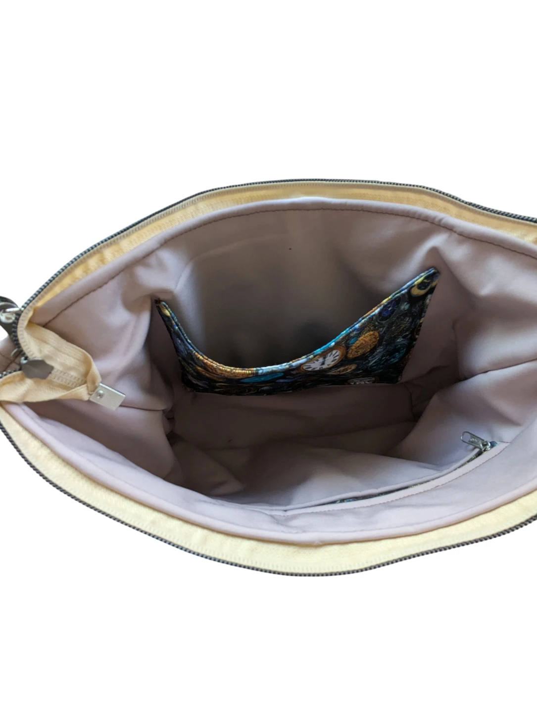 French Vanilla faux leather shoulder bag - photo 4