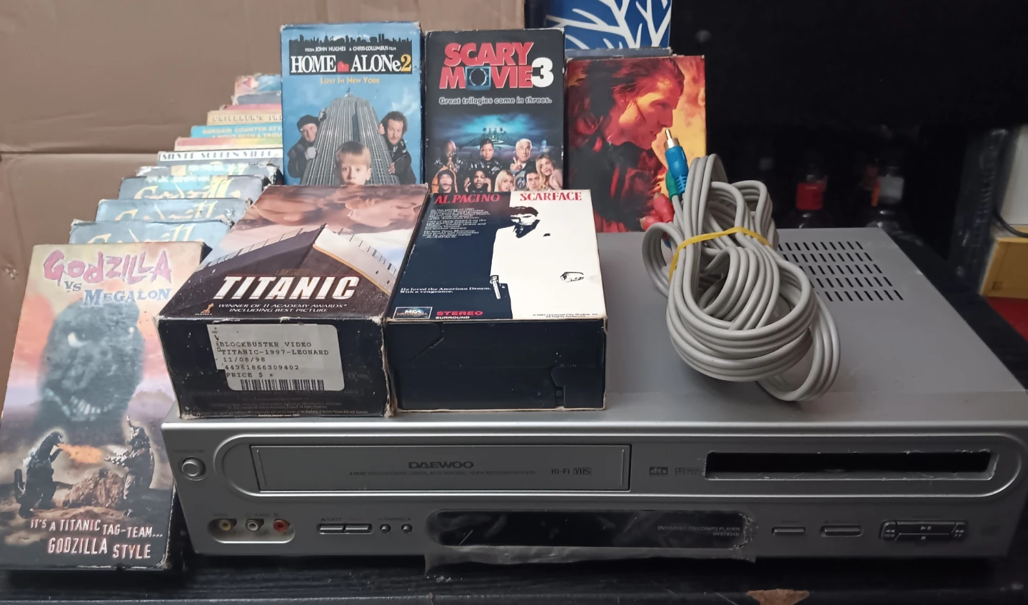 Daewoo Hi-Fi VHS VCR Combo DVD Player - photo 2