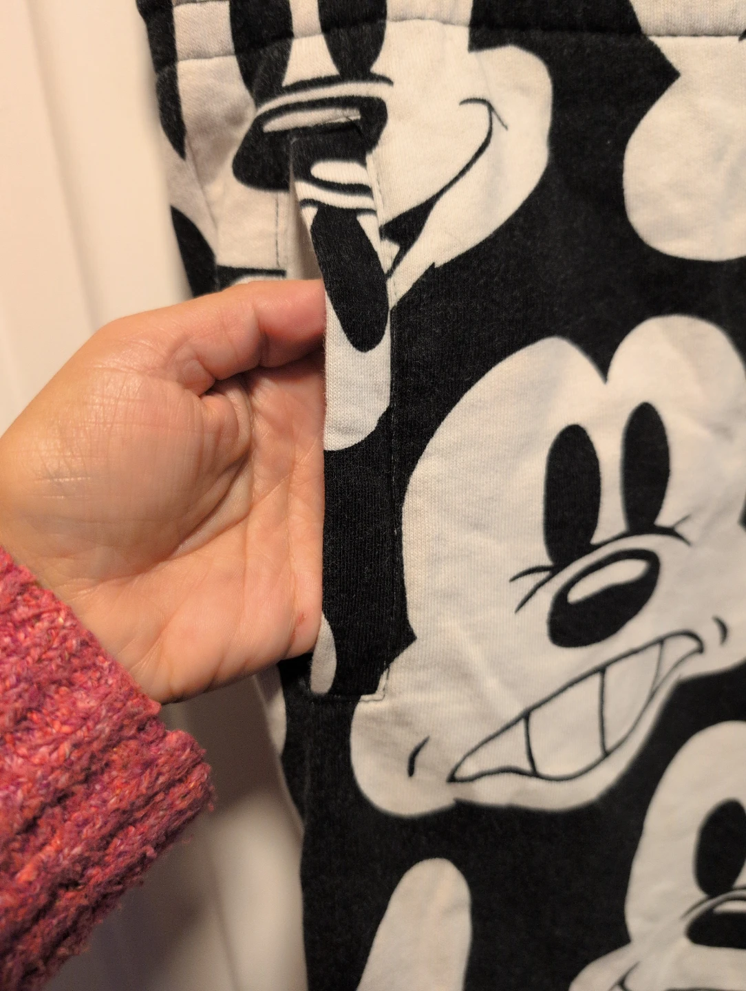 Mickey Mouse All Over Print Drawstring Shorts - photo 3