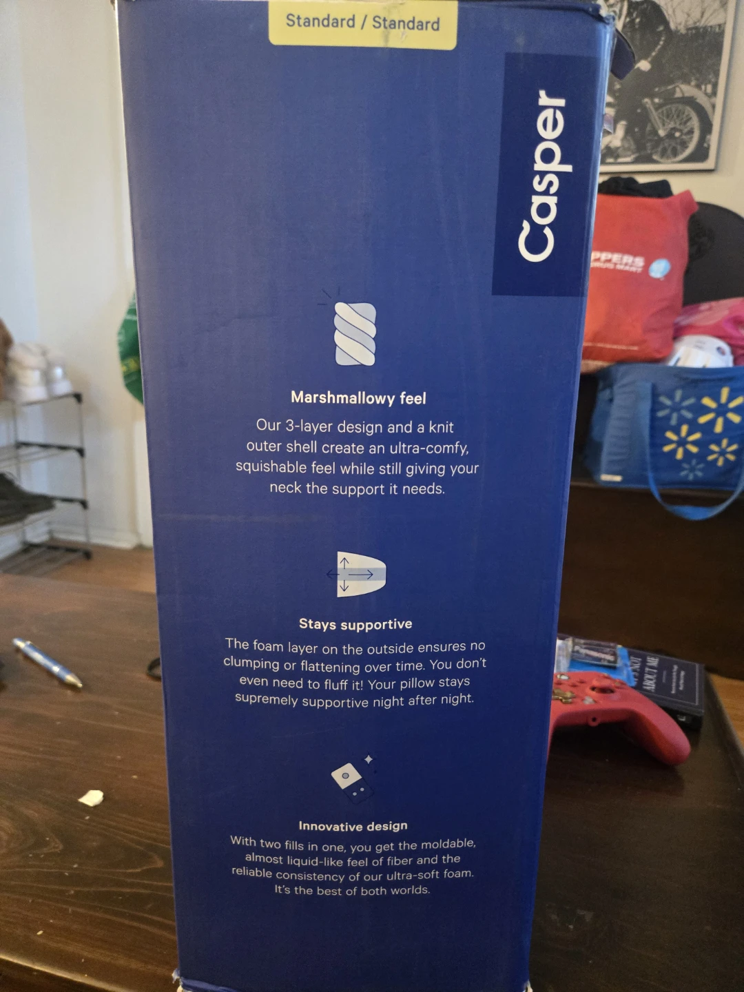Open - never used - Casper Hybrid Pillow - photo 2