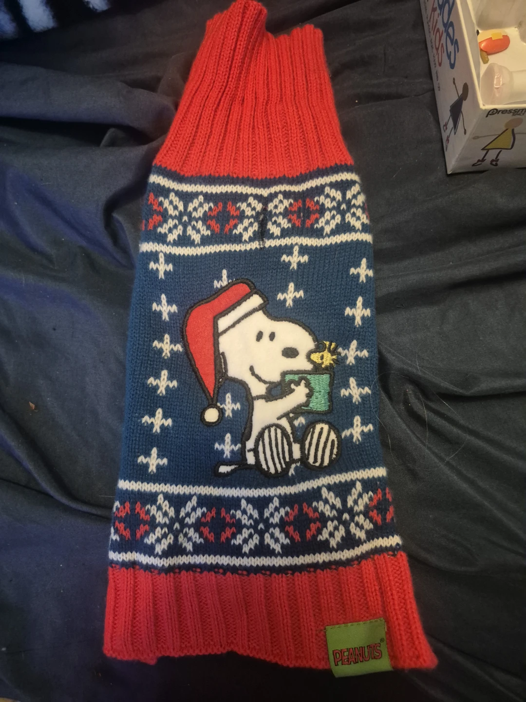 Peanuts Snoopy Christmas Dog Sweater