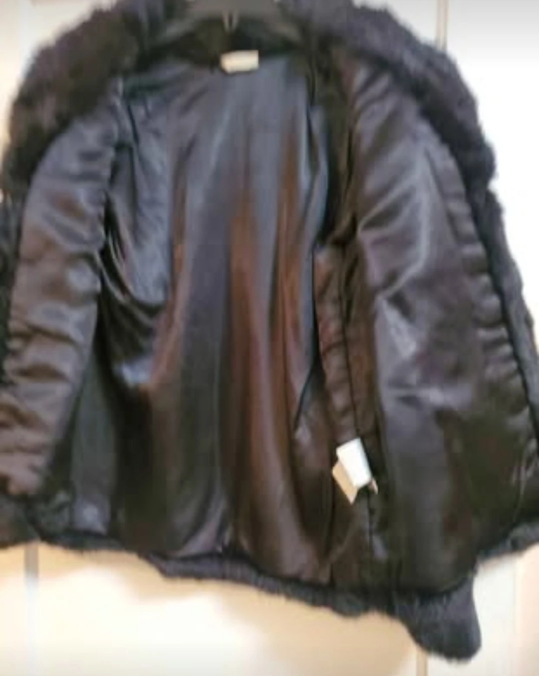 Black Fur Jacket - photo 2