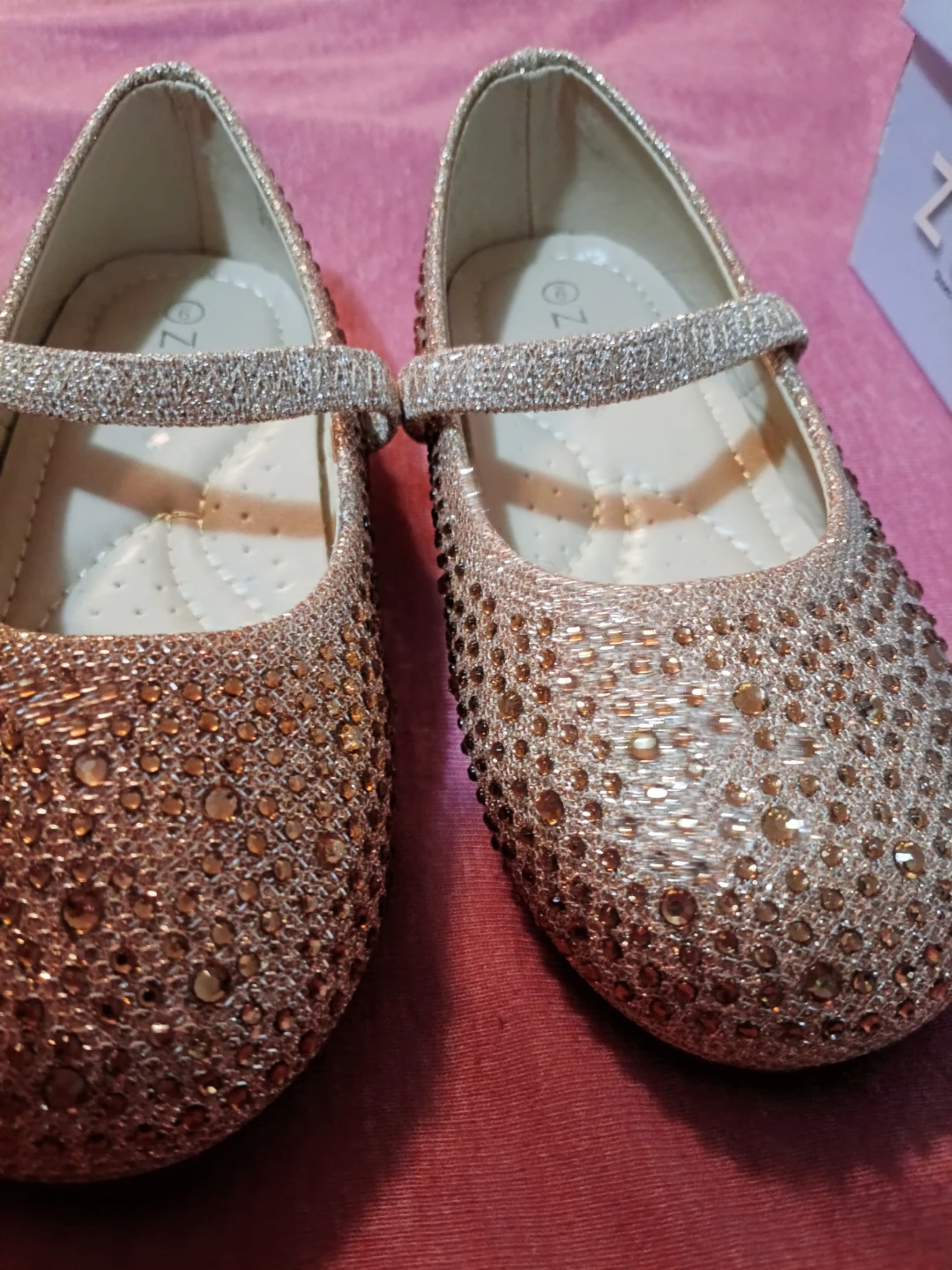 Sparkle ballet flats