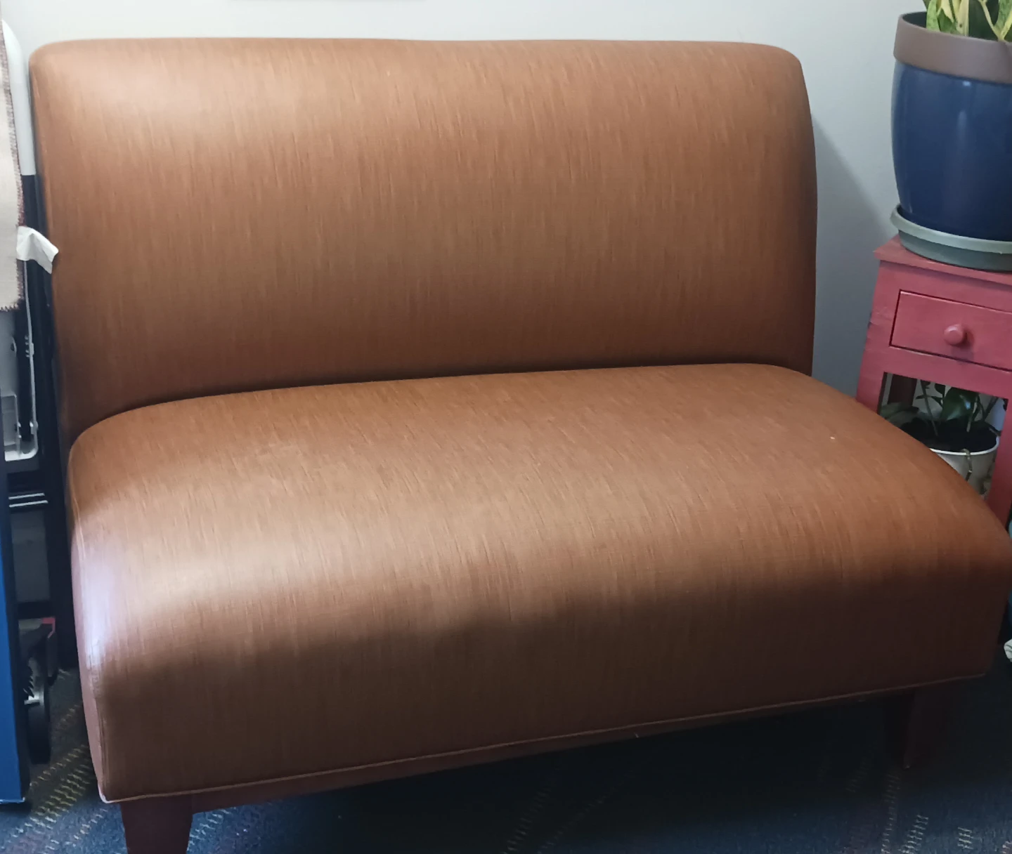 Brown Loveseat Sofa