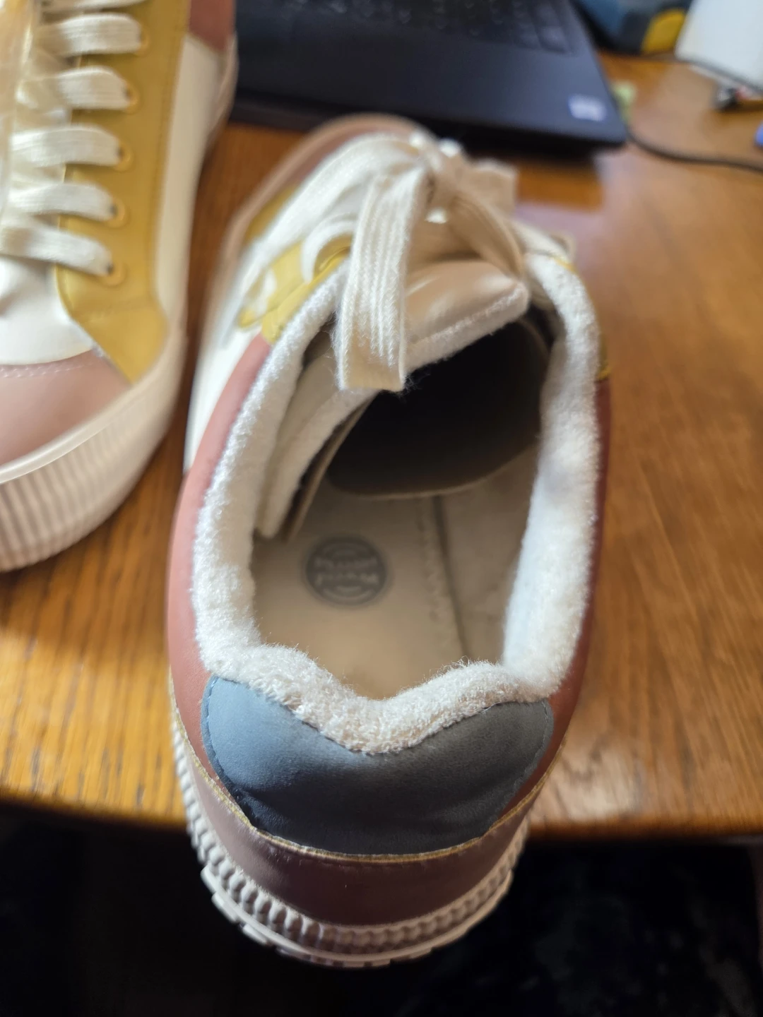 Rocket Dog Sneakers - Cream/Tan/Pink - photo 5