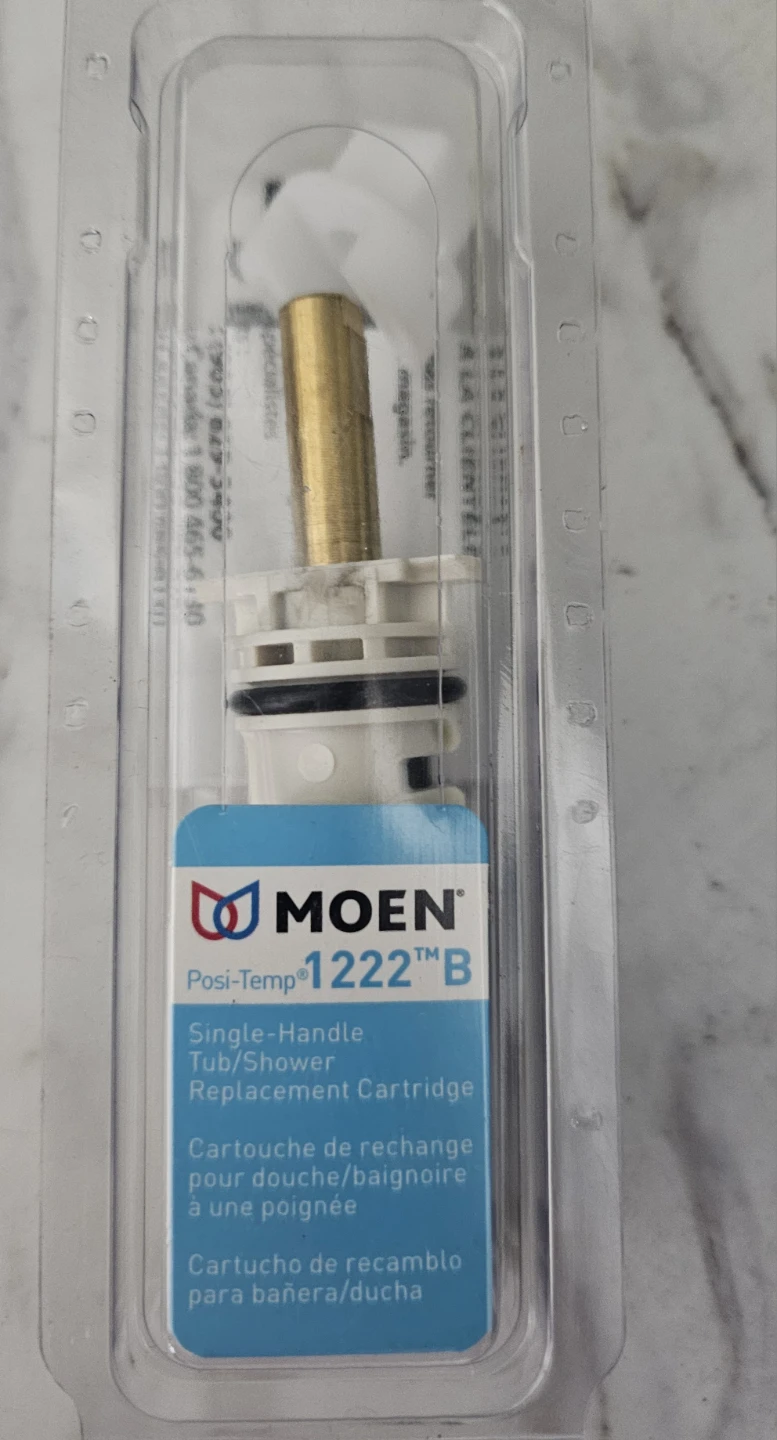 Moen 1222B Posi-Temp Single-Handle Tub/Shower Replace Cartridge