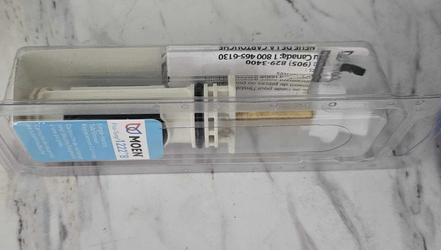 Moen 1222B Posi-Temp Single-Handle Tub/Shower Replace Cartridge - photo 2