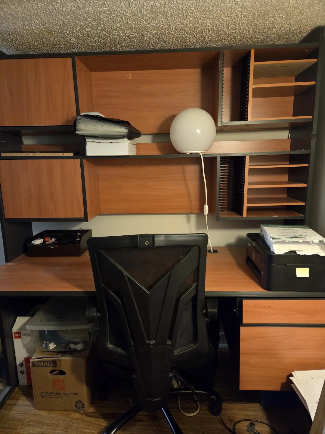 Free Office Desk with Hutch
