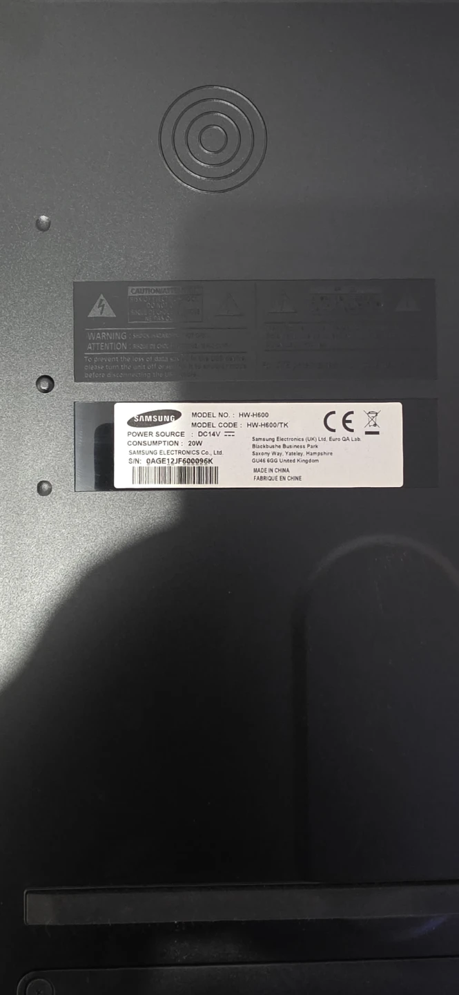 Samsung HW-H600 Soundbar - photo 2