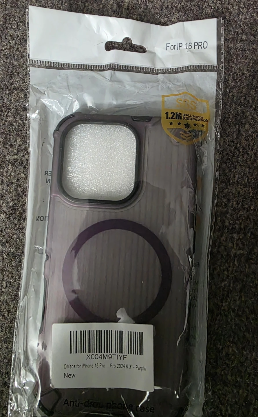 DMacs for iPhone 16 Pro Case - Purple - photo 2