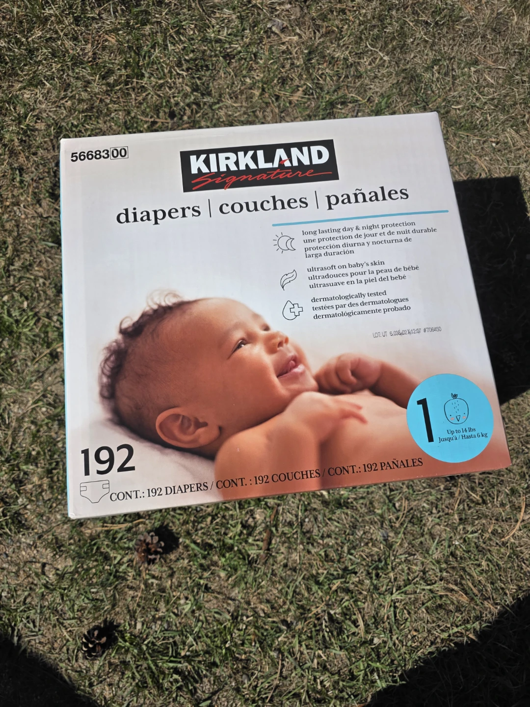 Kirkland Signature Diapers Size 1 - 192 Count