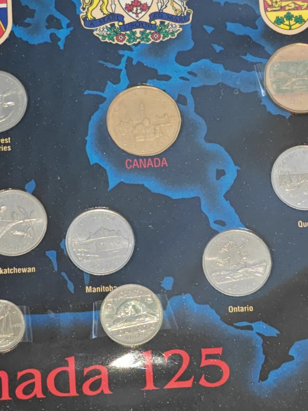 Canada 125th Anniversary Confederation Coin Set (17 Coins) - photo 3