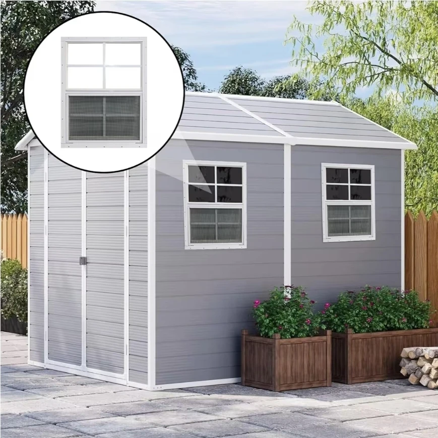 Yuzzy Flush Mount Shed Window - photo 4