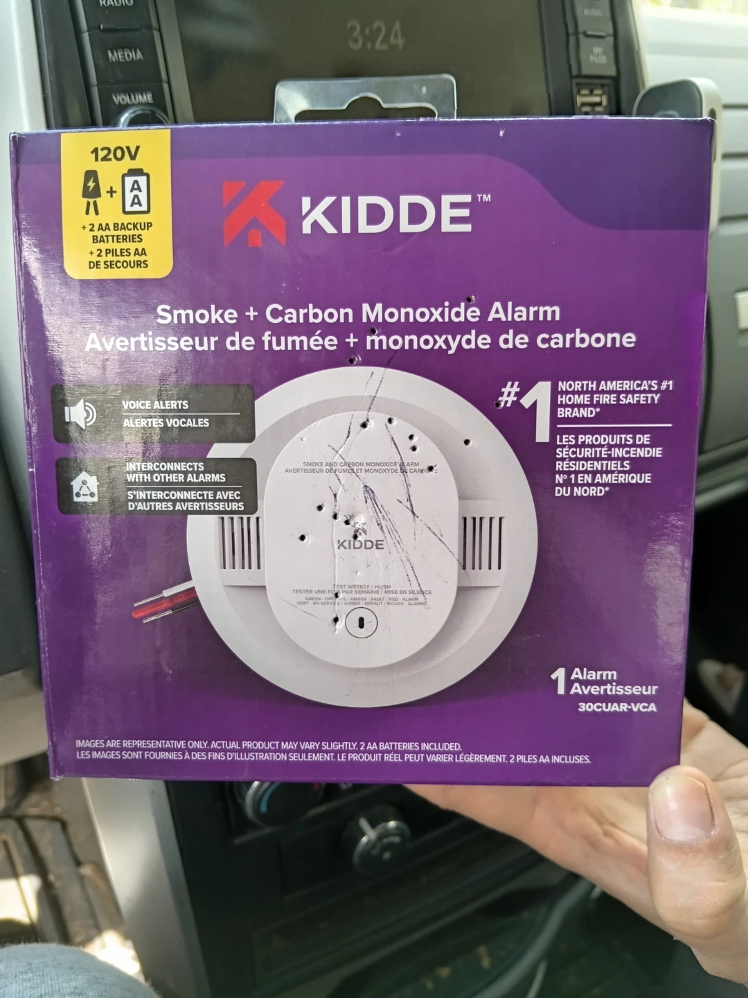 Kidde Smoke + Carbon Monoxide Alarm