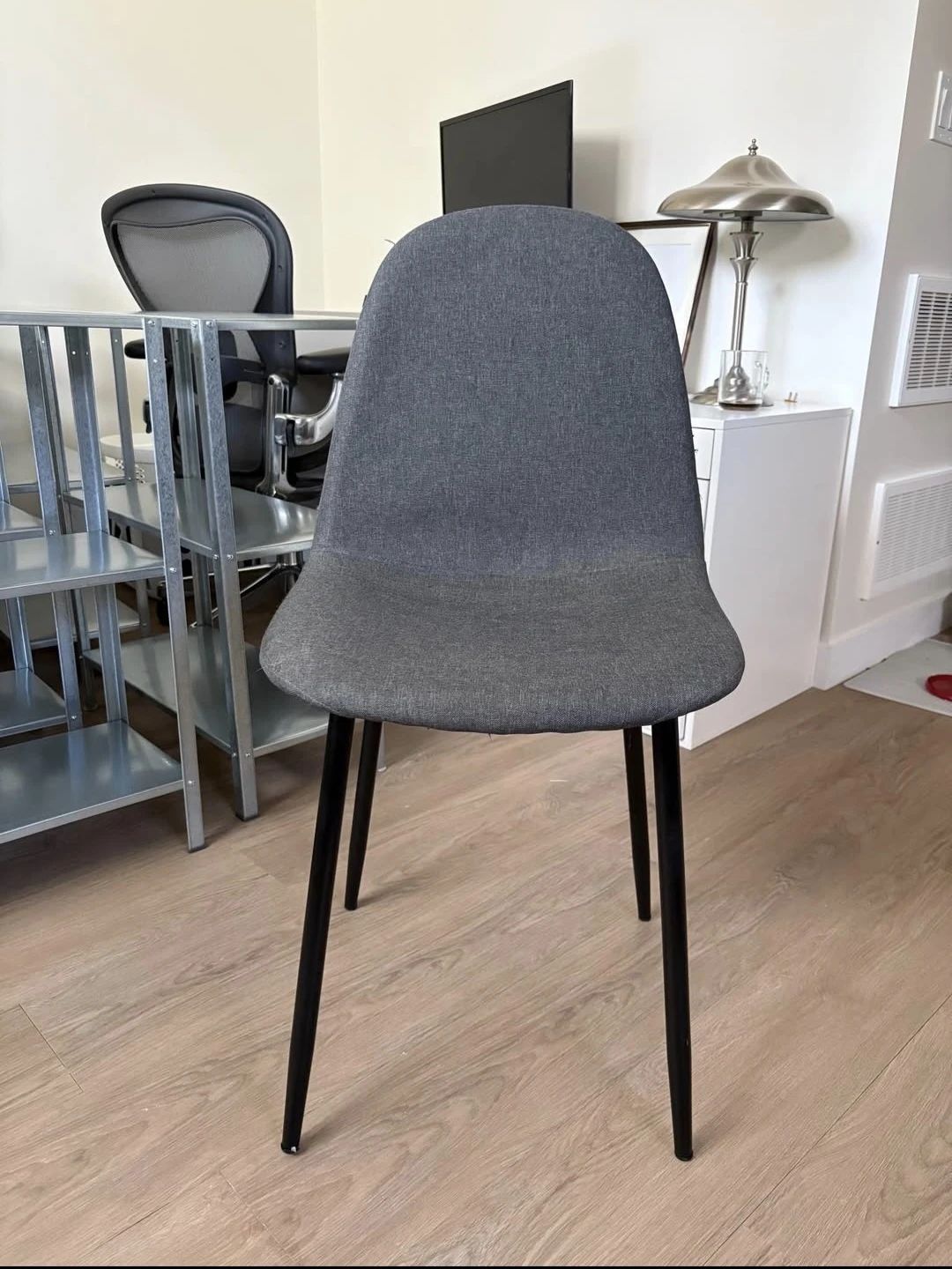 Set of 6 Grey Dining Chairs - photo 5