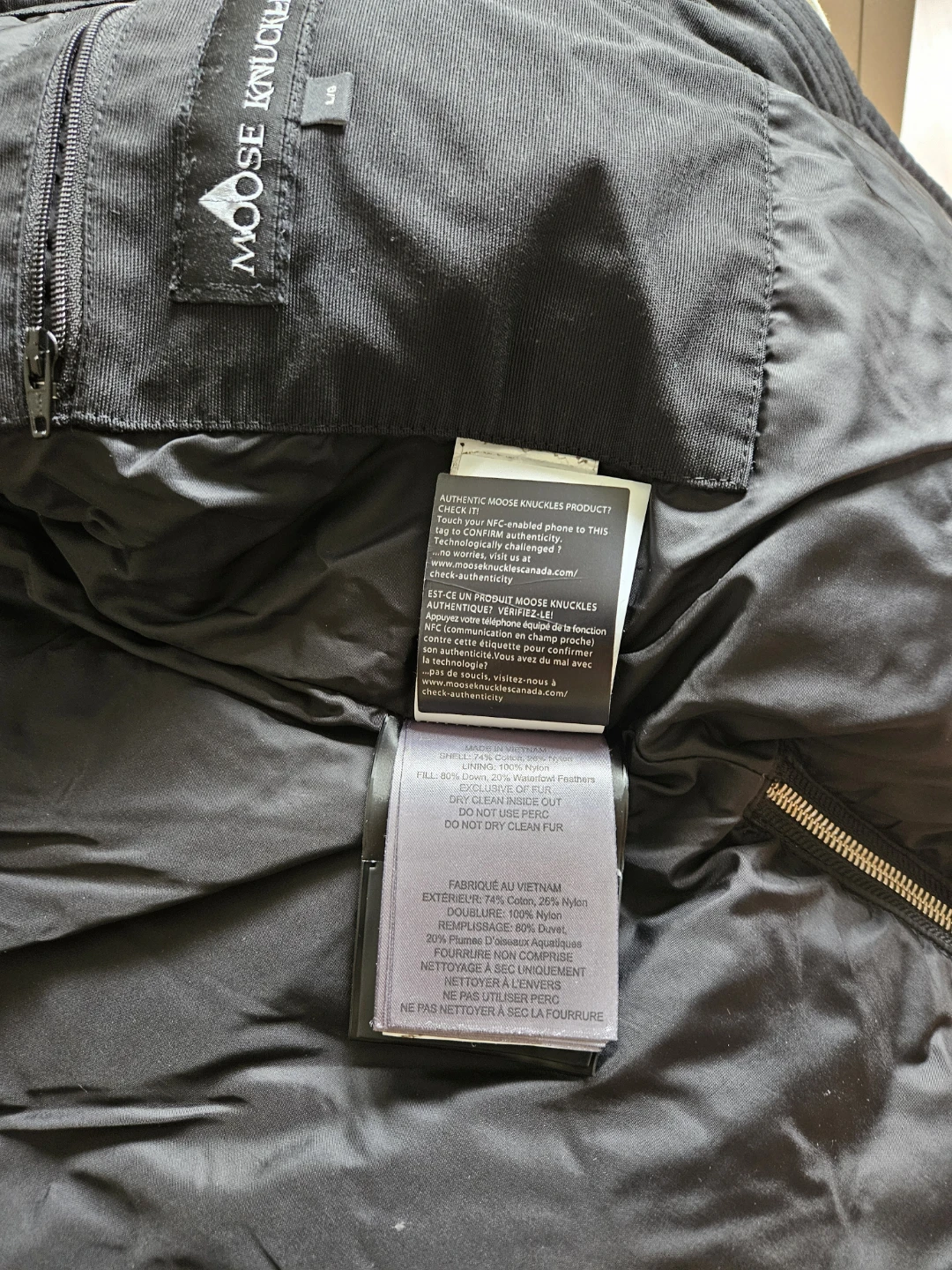 Moose Knuckles Canada Down Filled Jacket - photo 3