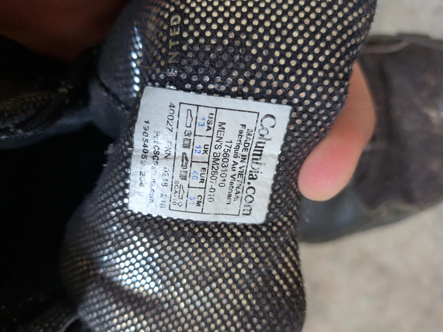 Columbia Men's Hiking Boots Size 13 - photo 2