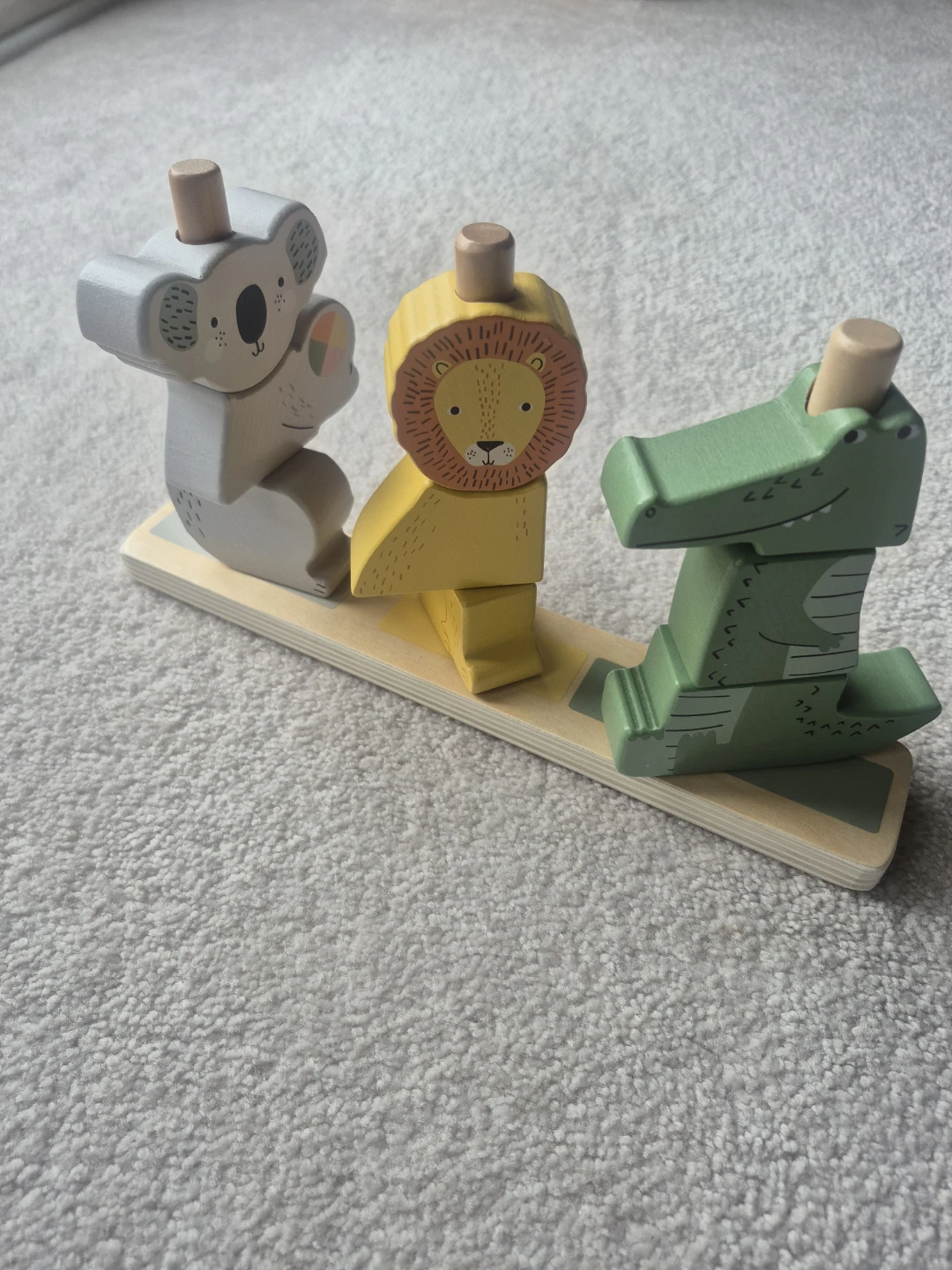 Wooden Animal Stacker Toy - photo 2