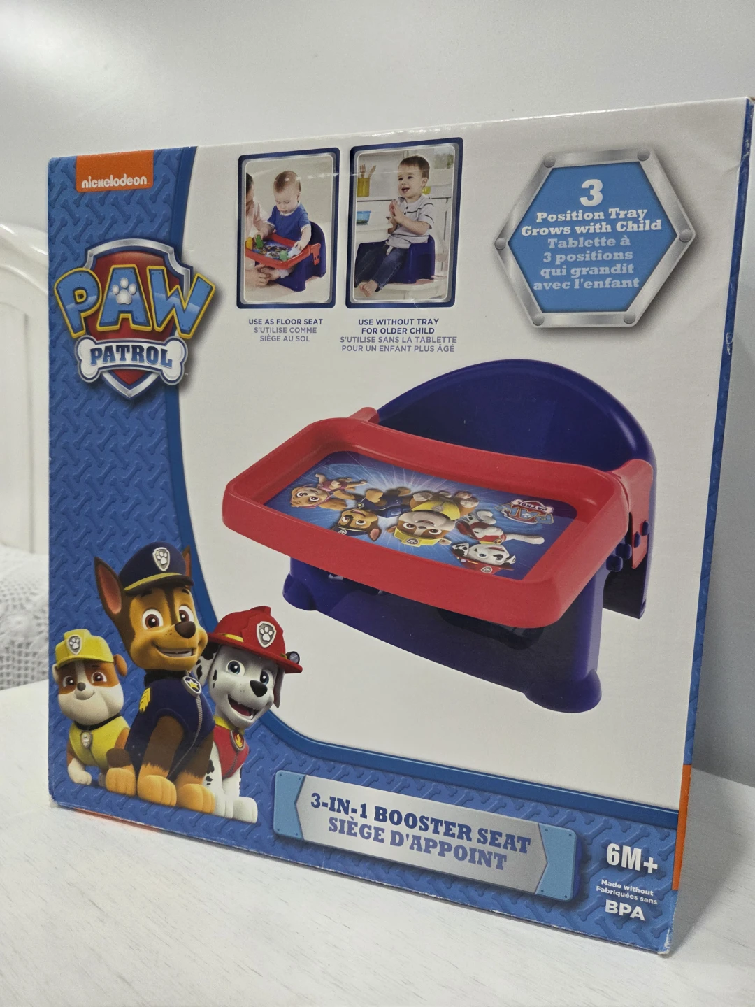 Brand new Nickelodeon Paw Patrol 3-in-1 Booster Seat