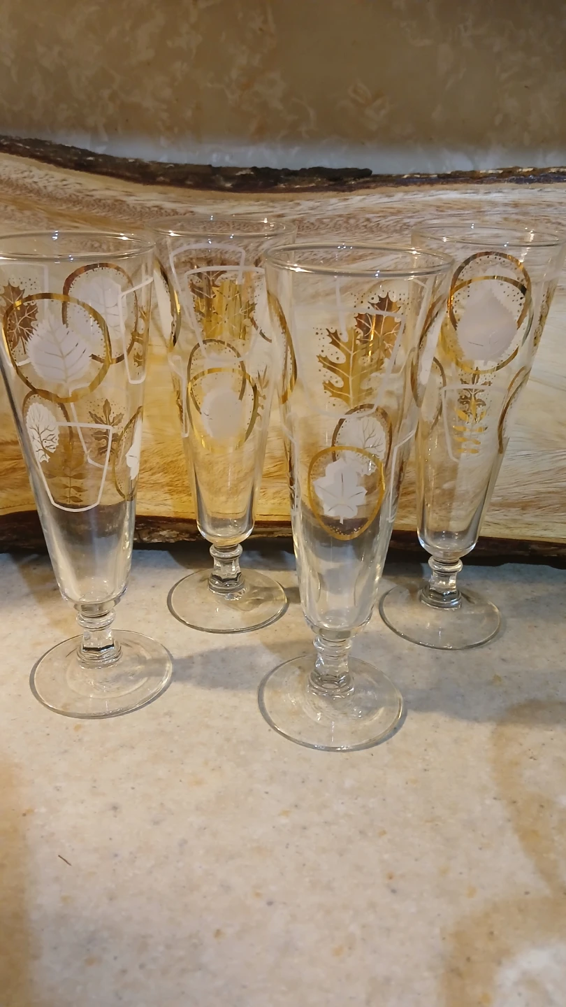 Collection of 4 glasses for $5.00